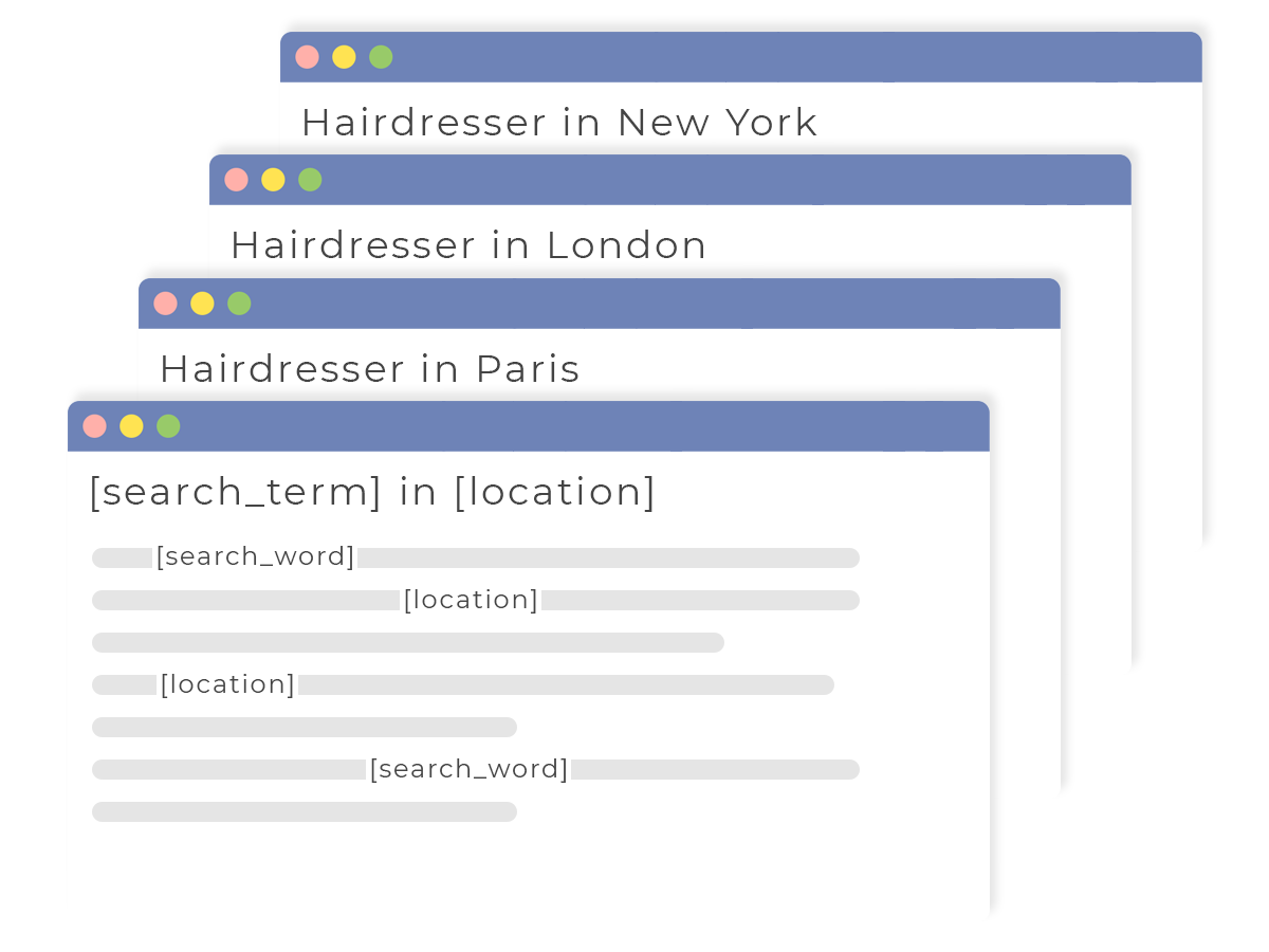 screenshot of SEO Generator